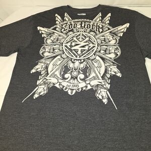 Zoo York Charcoal Graphic Tee Sz XL